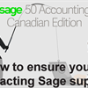 How to ensure you’re contacting Sage support