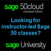 Prefer instructor lead training? We have live Sage 50 online classes.