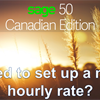 How to set up different rates of hourly pay in Sage 50 CA