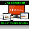 The 2nd Key Benefit of O365: Use on Mobile Devices!
